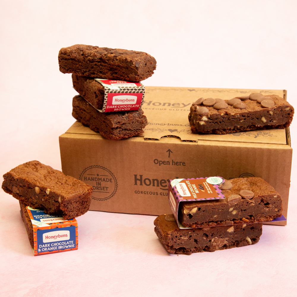 Chocolate brownie gift box 1
