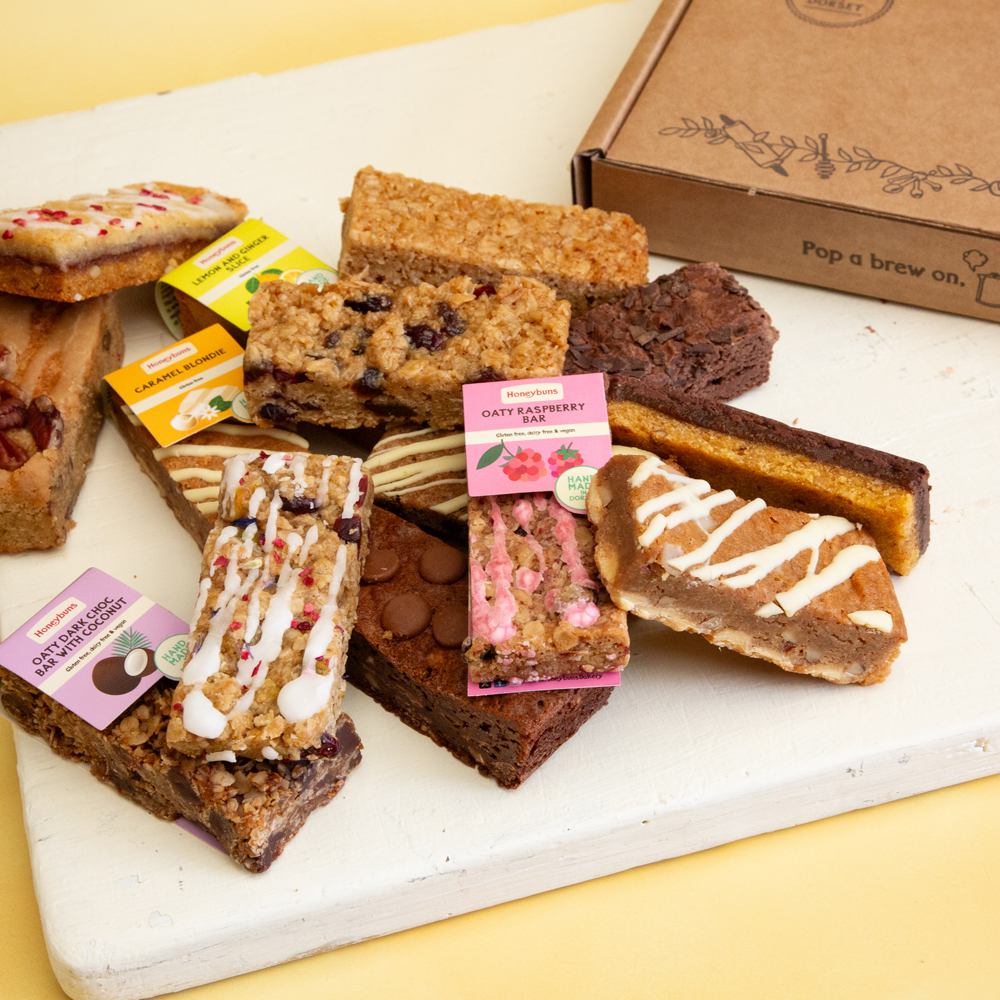 Honeybuns gluten free cake selection box 9