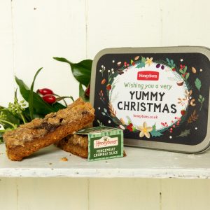 mincemeat crumble slice stocking filler