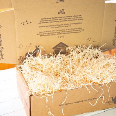 Honeybuns gift box with eco shred 1