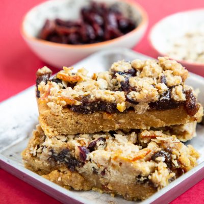 Mincemeat Crumble Slice 8