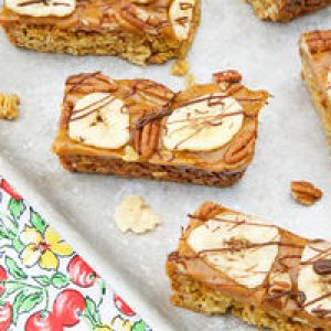 gluten free banoffee flapjack recipe