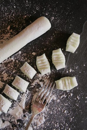 Gluten free and vegetarian gnocchi recipe from Honeybuns All Day Cook Book