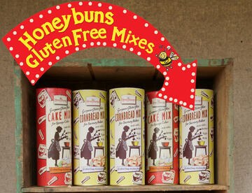 Gluten free cake mixes from Honeybuns