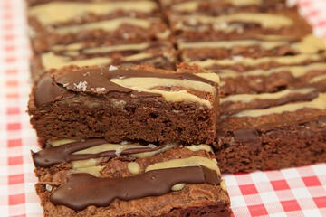 slow baked brownie for foodservice